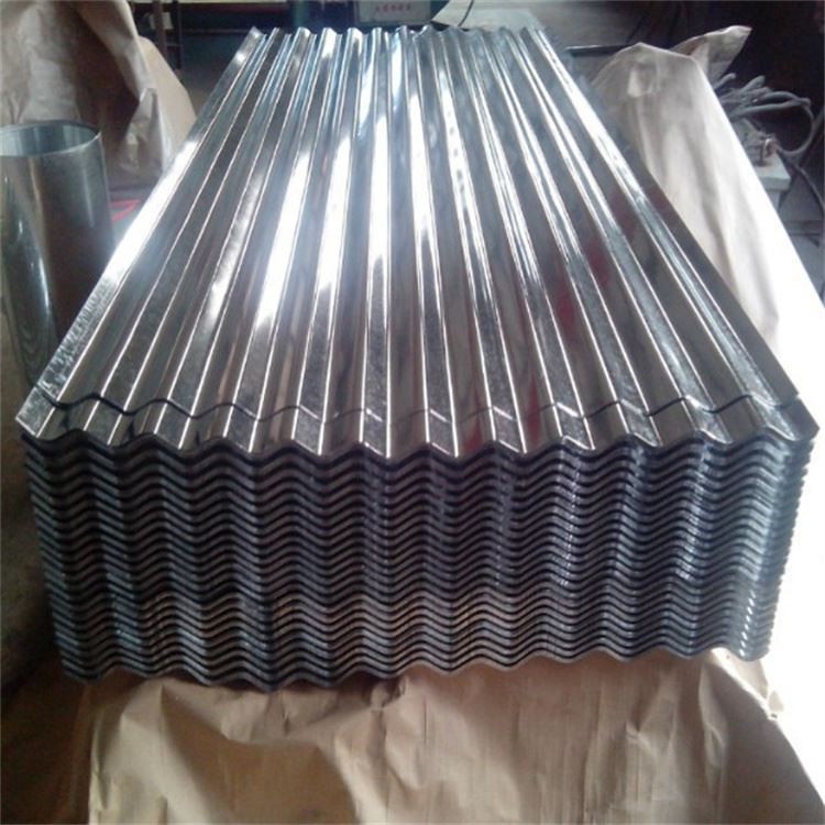 Corrugated iron metal roofing sheet